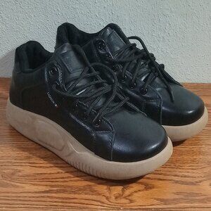 Women's Cool Boots Waterproof Duck Boots, Brown/Black, Size 4